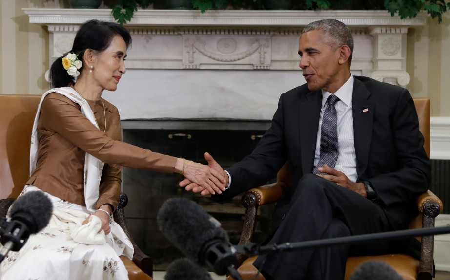 U.S. lifts sanctions on Myanmar