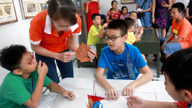 Heritage education programme at Thang Long Imperial Citadel