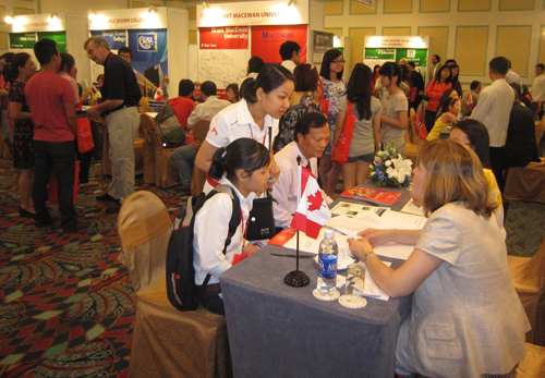 2016 canada education fairs in vietnam