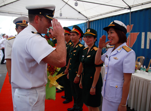 canadian pacific fleet warship arrives in ho chi minh city