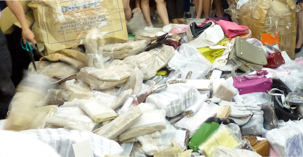 Nearly 2,400 counterfeit products destroyed
