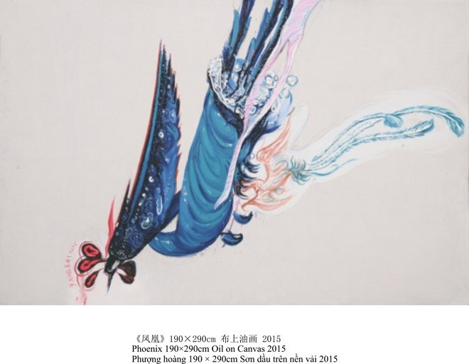 Young Chinese painters’ works introduces in Hanoi