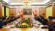vietnam singapore hold 8th defence policy dialogue