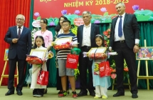 winners of painting contest on vietnam uzbekistan ties awarded