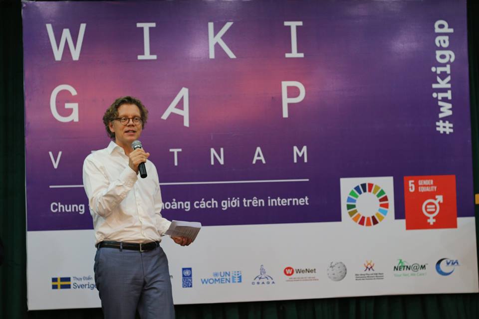 UN, Swedish Embassy helps Vietnam close Wikipedia gender gap
