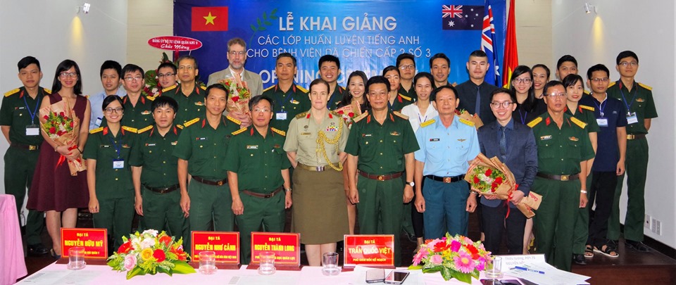 Australia opens English course for Vietnamese UN peacekeepers
