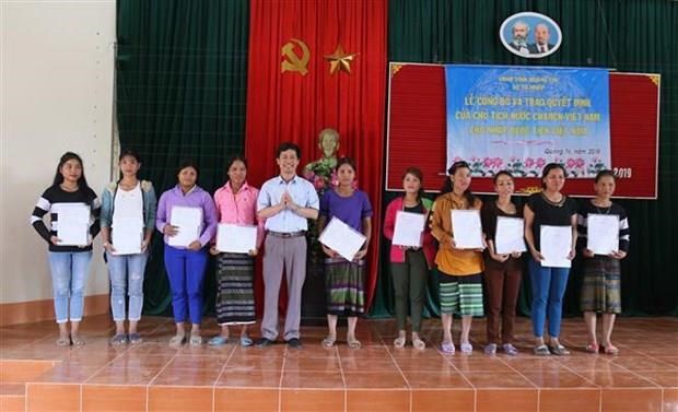 Vietnam citizenship granted to 350 border residents