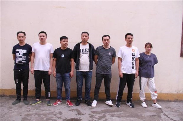 Seven Chinese involved in online gambling handed over to China