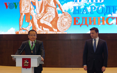 Moscow Oblast honours Vietnamese diplomat, businessman
