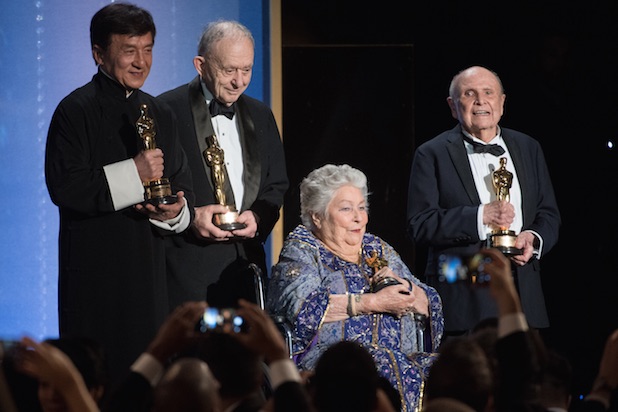 Jackie Chan receives Honorary Oscar at Governors Awards
