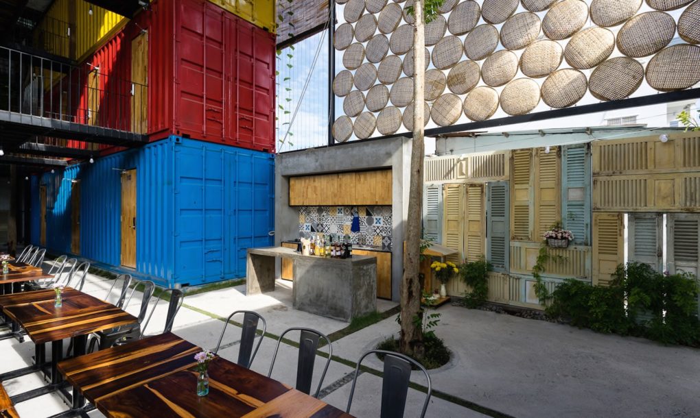 First hostel built from recycled shipping containers pops up in Vietnam