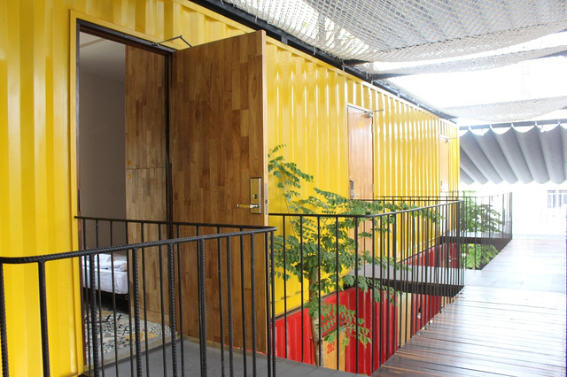 First hostel built from recycled shipping containers pops up in Vietnam