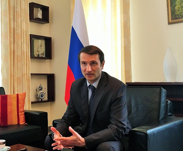 Minister-counsellor of the Russian Embassy in Vietnam, Mr Vadim V. Bublikov