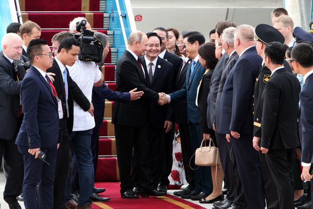Chinese, US and Russian presidents arrive in Da Nang for APEC Summit