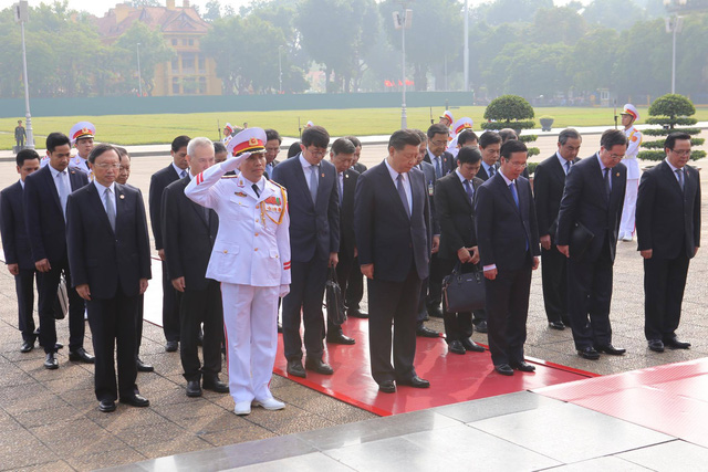 top chinese leader pays tribute to late president ho chi minh