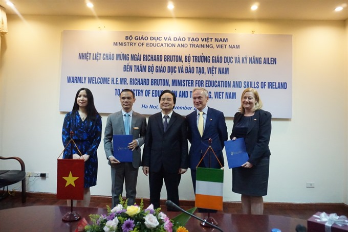 irish government to sponsor 10 educational joint projects in vietnam