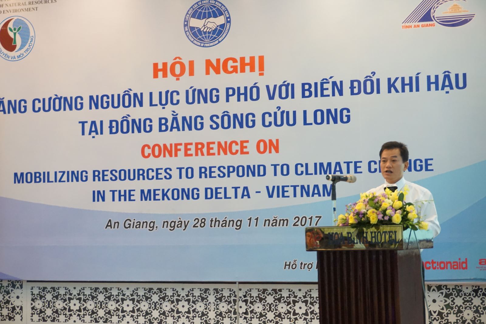 VUFO calls for resouces to respond to climate change in Mekong Delta