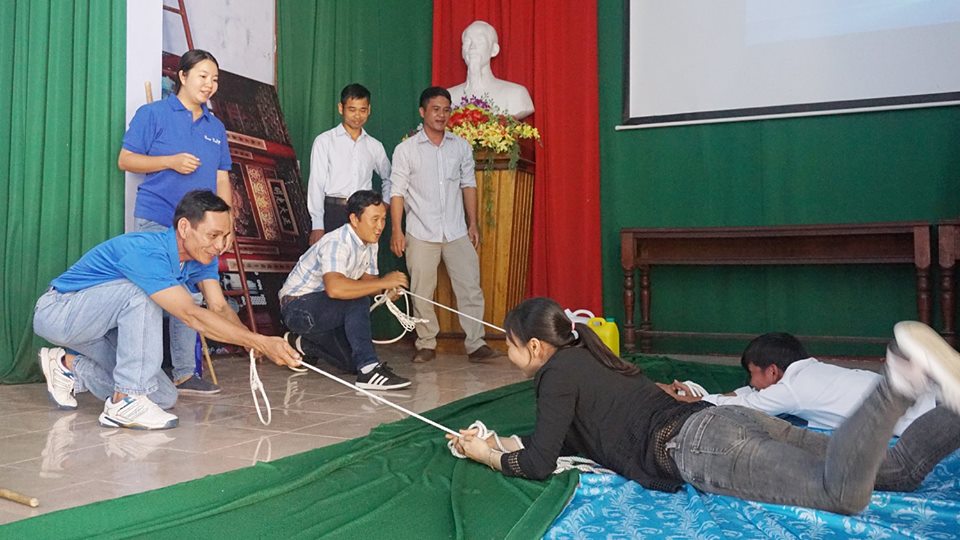 thua thien hue training teachers in environment knowledge and safe swimming