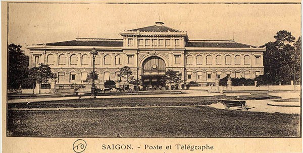French architecture in Saigon (HCM City) in spotlight