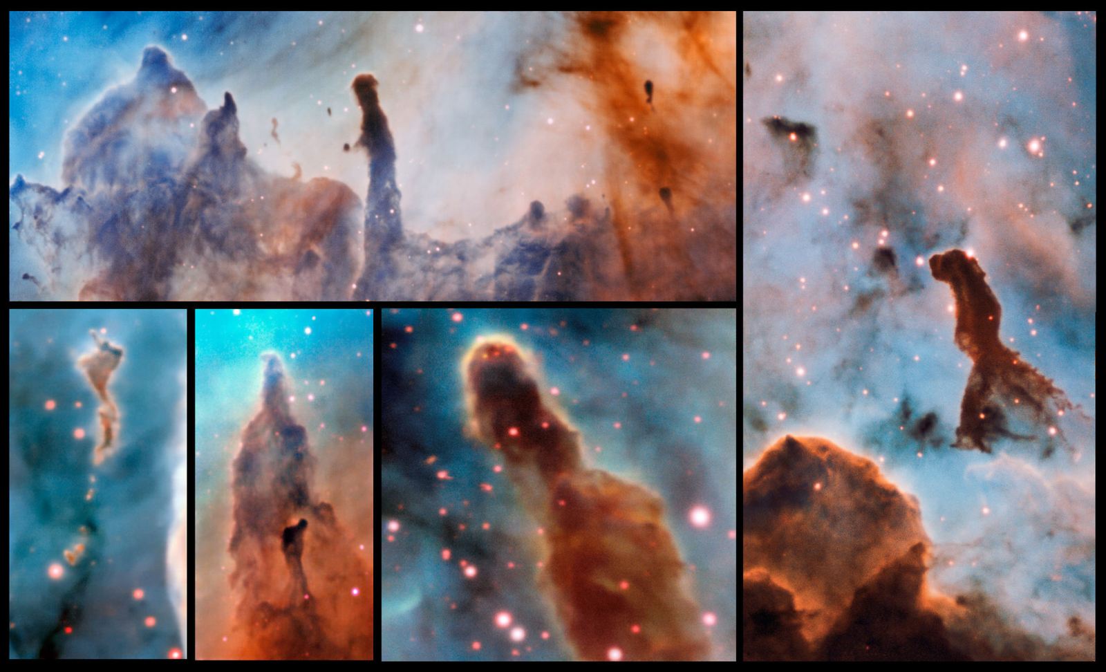 Amazing Photos of a Colorful Cosmic Cloud