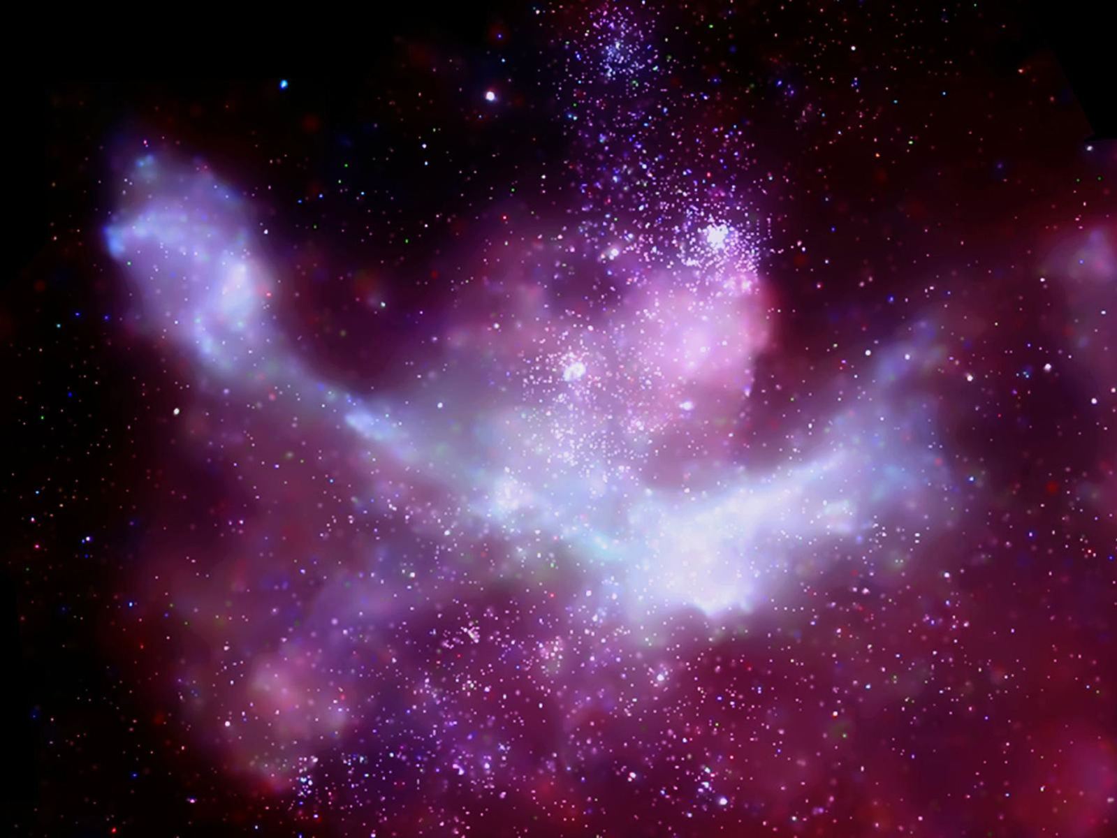 Amazing Photos of a Colorful Cosmic Cloud