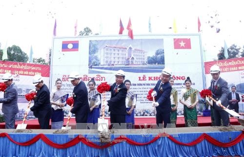 Work starts on Vietnamese-funded school in Laos