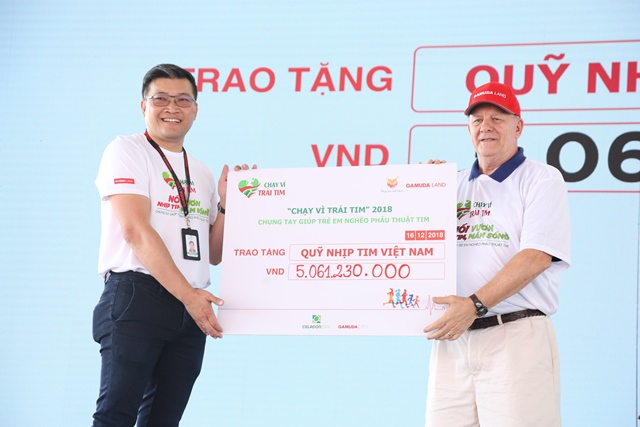 run for the heart raises fund for vietnamese children with heart diseases