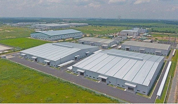 A part of Long Duc Industrial Park in Dong Nai Province. (Photo: Sojitz/NNA/Kyodo)