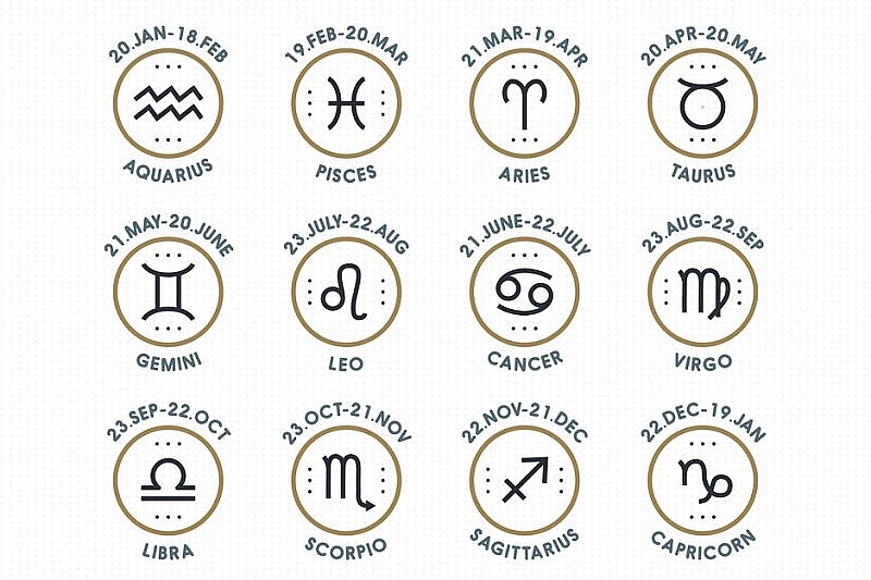 What's Your Zodiac Sign? The 12 Zodiac Symbols